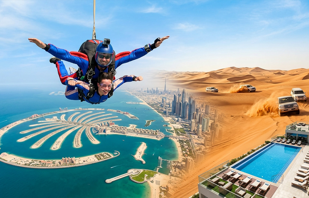 Dubai for Adventure Seekers: From Skydives to Desert Dunes