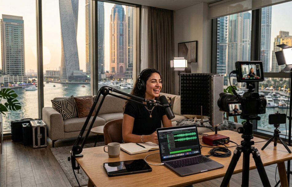 Dubai’s Thriving Podcast & Creator Studios: Stays for Digital Creators