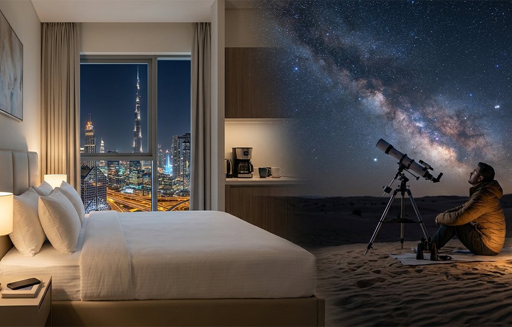 Astronomy & Stargazing Escapes: Combining City Luxury with Desert Skies